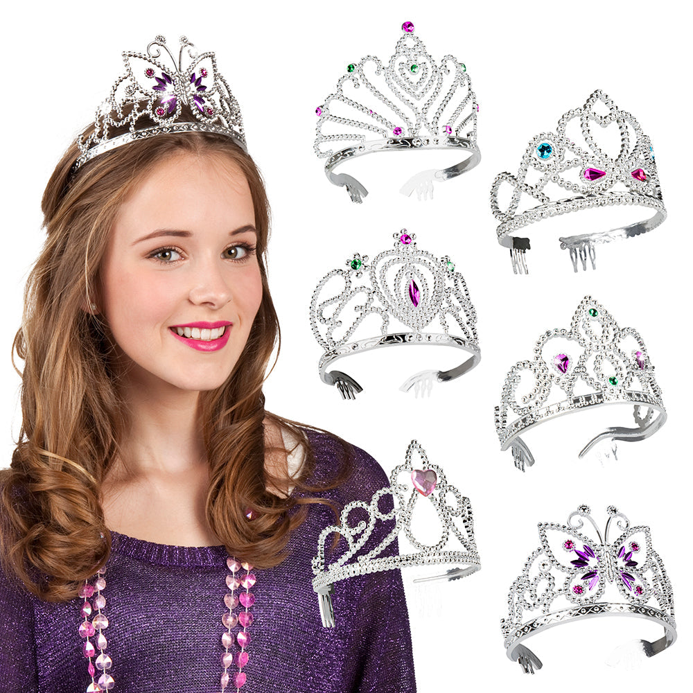 Afbeelding van Tiara Diana zilver 6