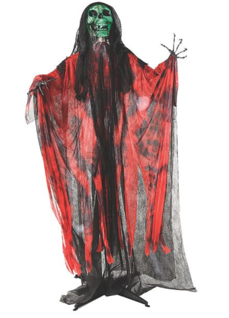 Afbeelding van Animatronic reaper roodzwart