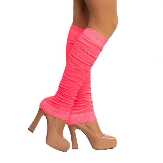 Afbeelding van Beenwarmers neon Pink