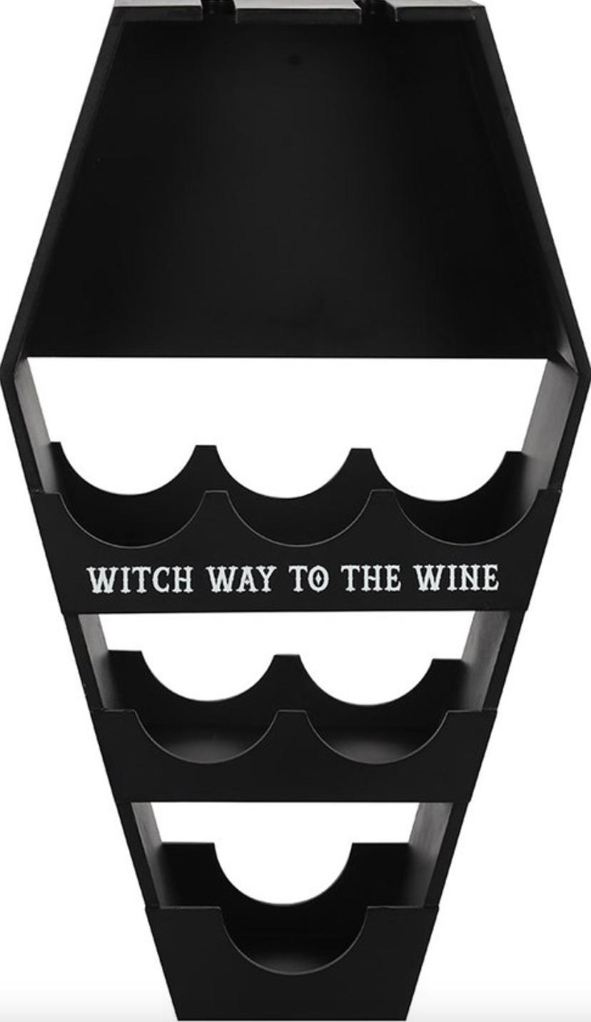 Afbeelding van Coffin Wine Shelf
