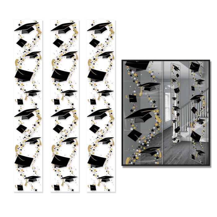 Afbeelding van Grad cap party panels