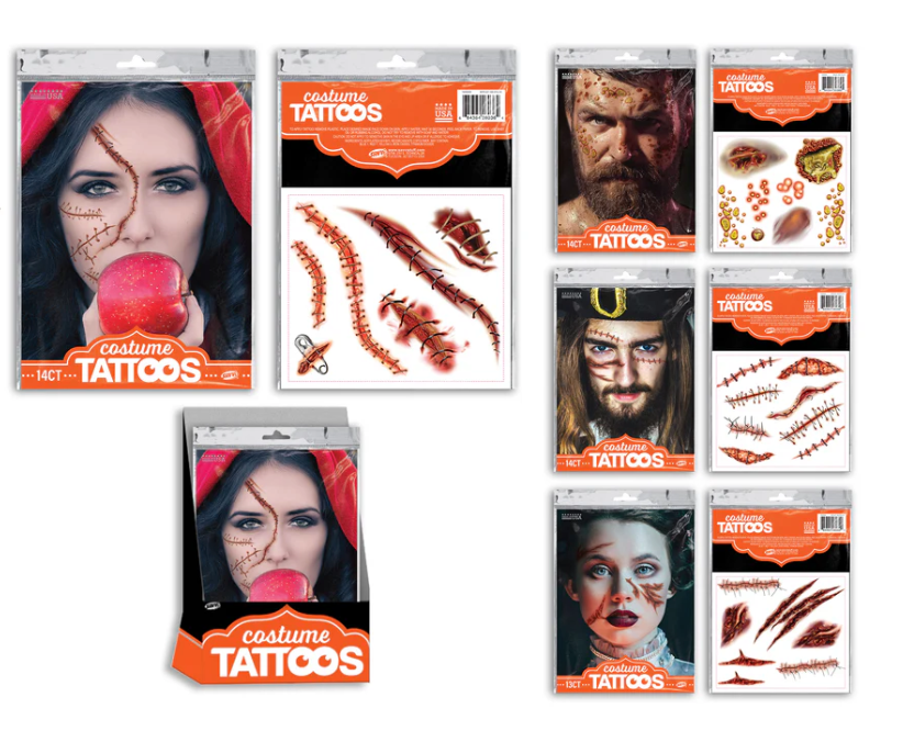 Afbeelding van Temp. Tattoo Halloween Nitefall