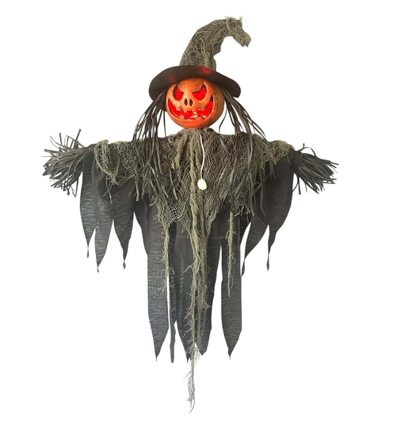 Afbeelding van Scarecrow hangend met licht