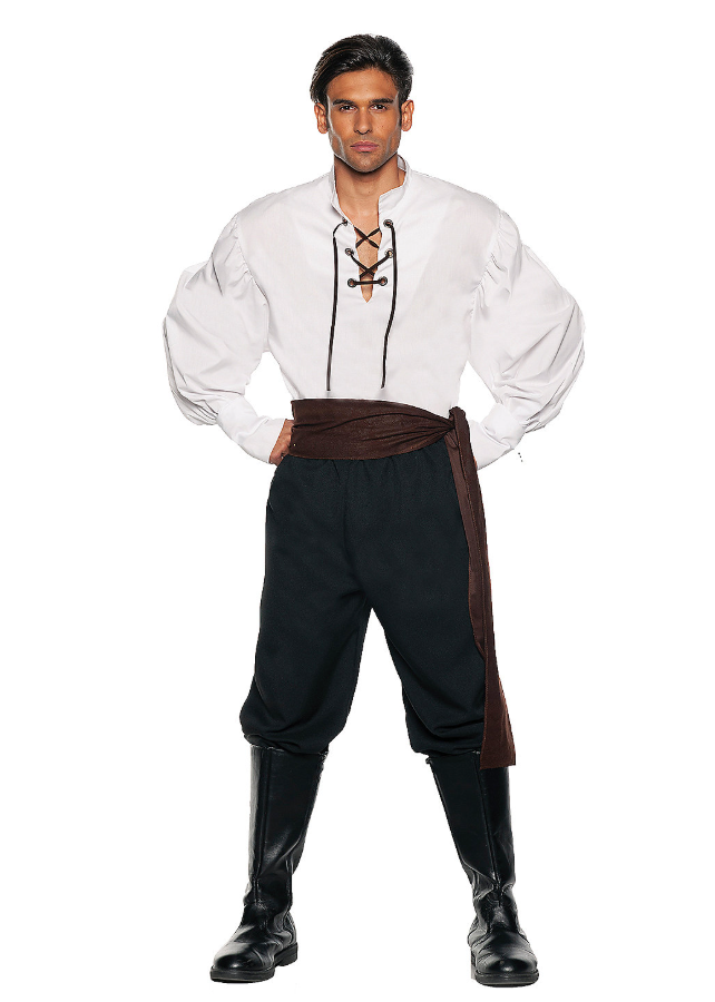 Afbeelding van Piraten Middeleeuse Blouse OS