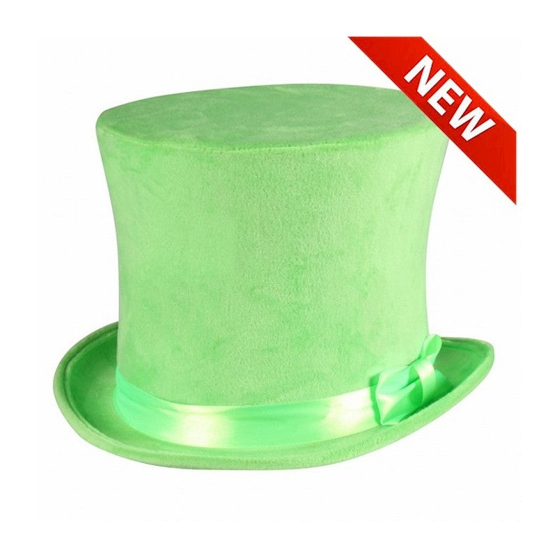 Afbeelding van Hoge Hoed Neon Groen mt 58