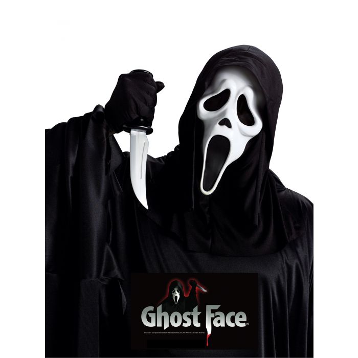 Afbeelding van Ghost face + knife