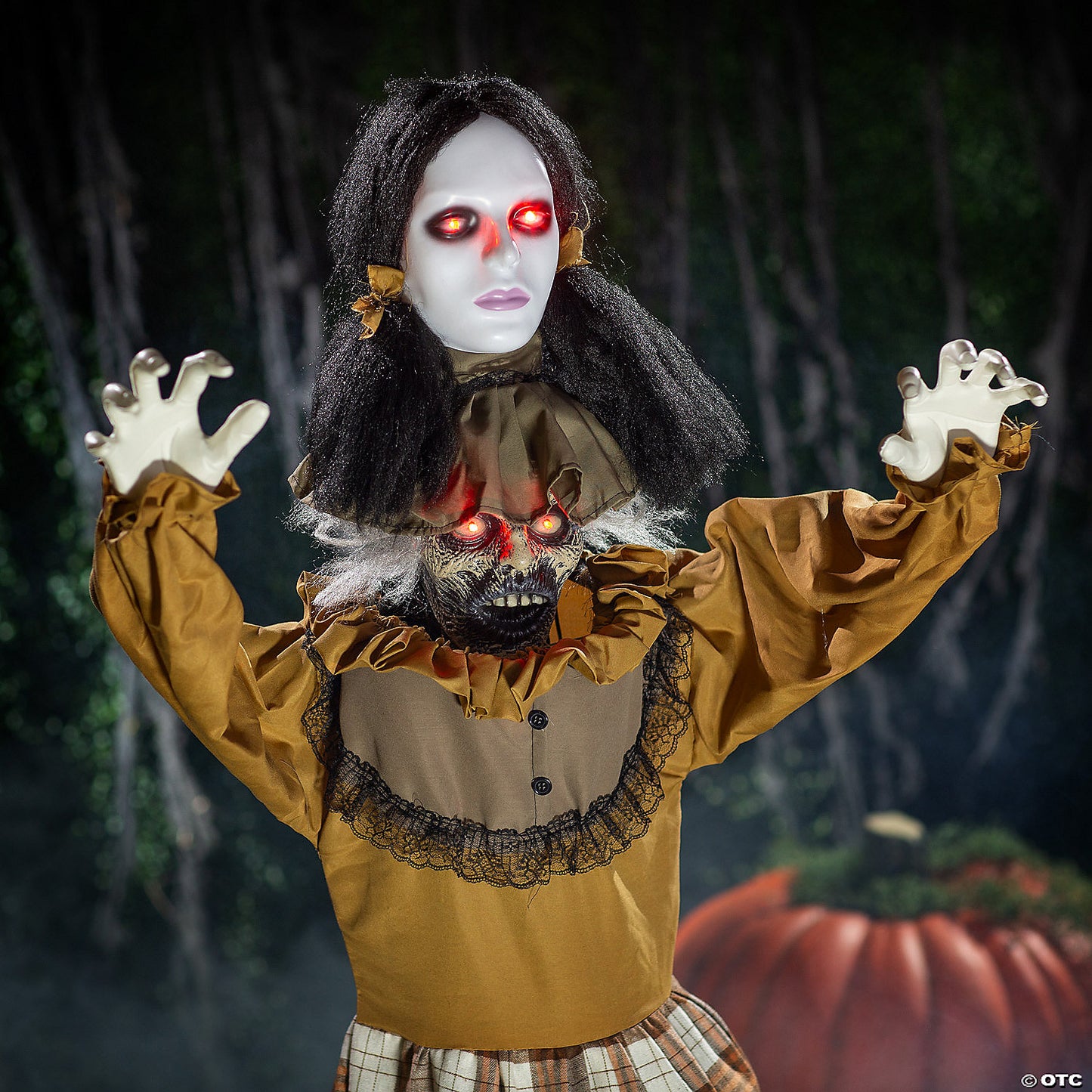 Afbeelding van Animatronic pop up creepy woman