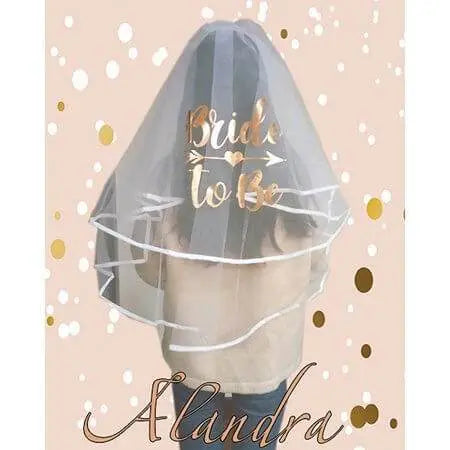 Afbeelding van Bride to be veil- sluier