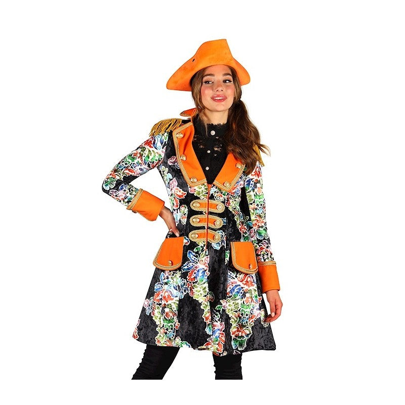 Afbeelding van Damesjas Fiesta Oranje "XL"