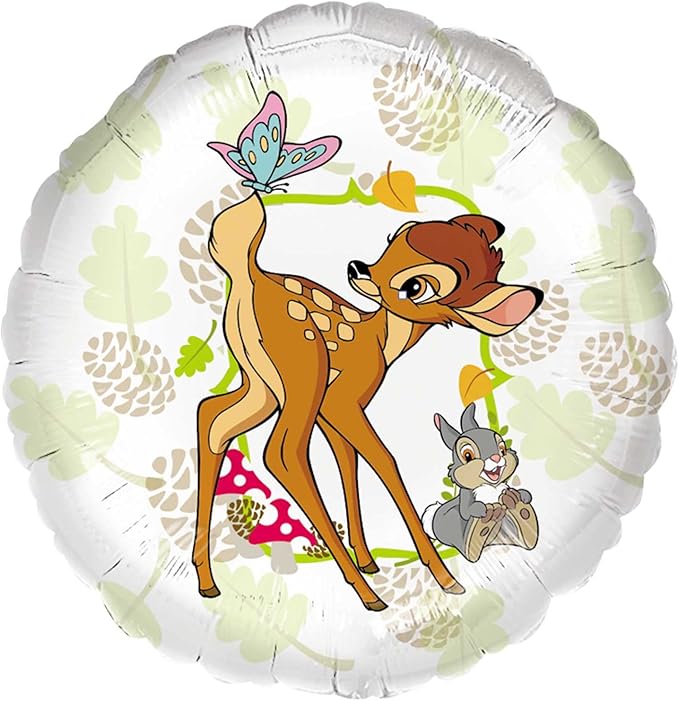 Afbeelding van Folie Bambi met helium