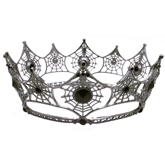 Afbeelding van Kroon Spinnenweb Metaal