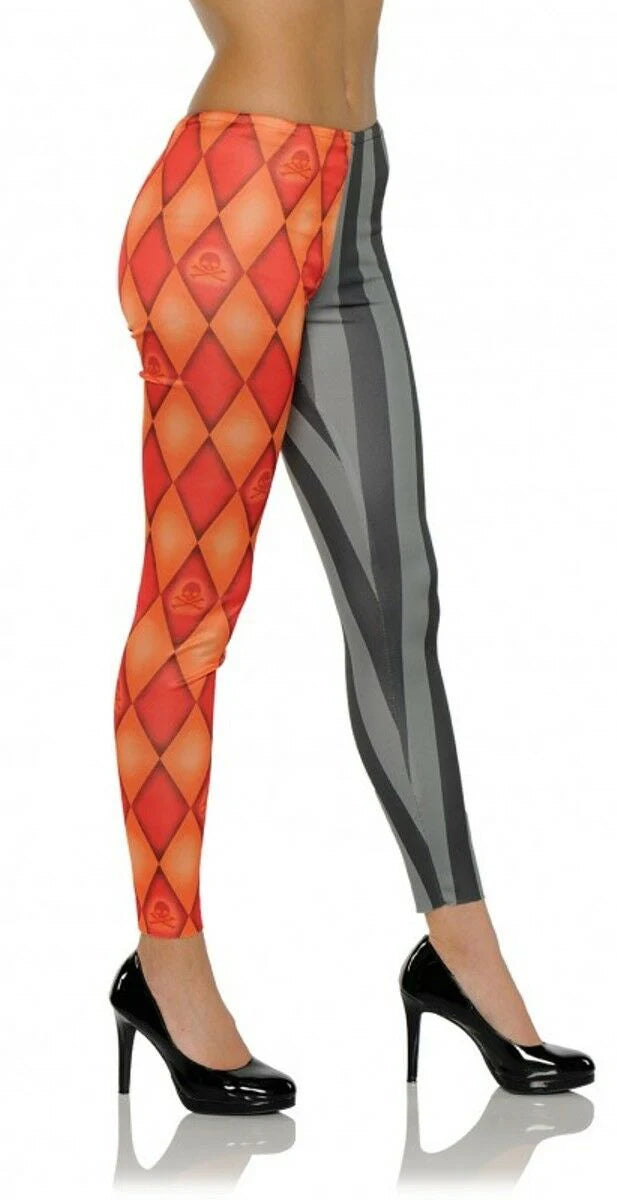 Afbeelding van Leggings Orange&Black LXL