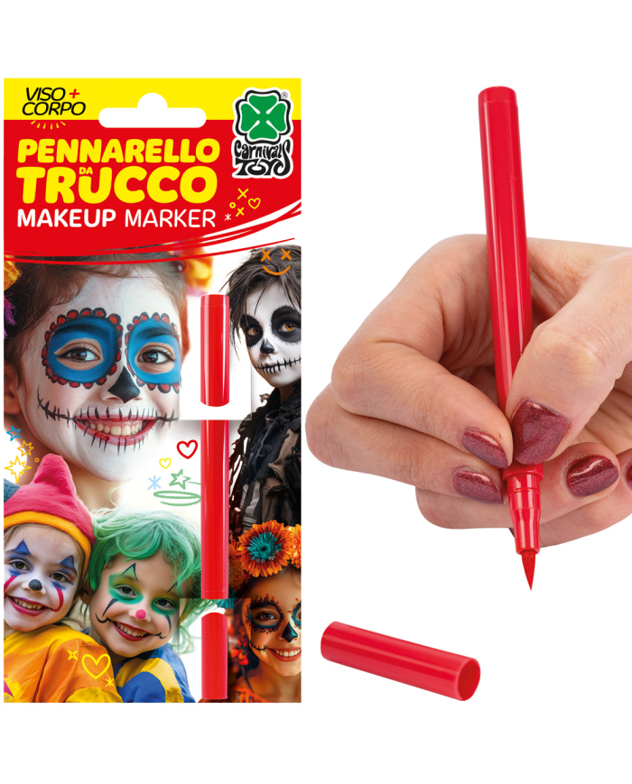 Afbeelding van Makeup stift rood voor gezicht & lichaam