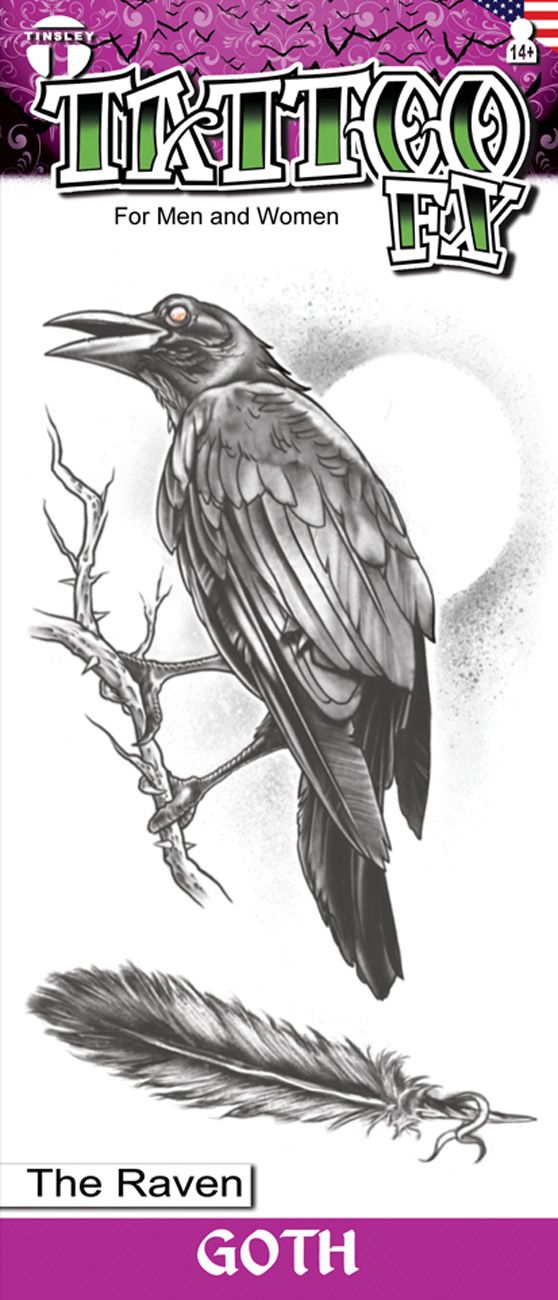 Afbeelding van Tattoo The Raven