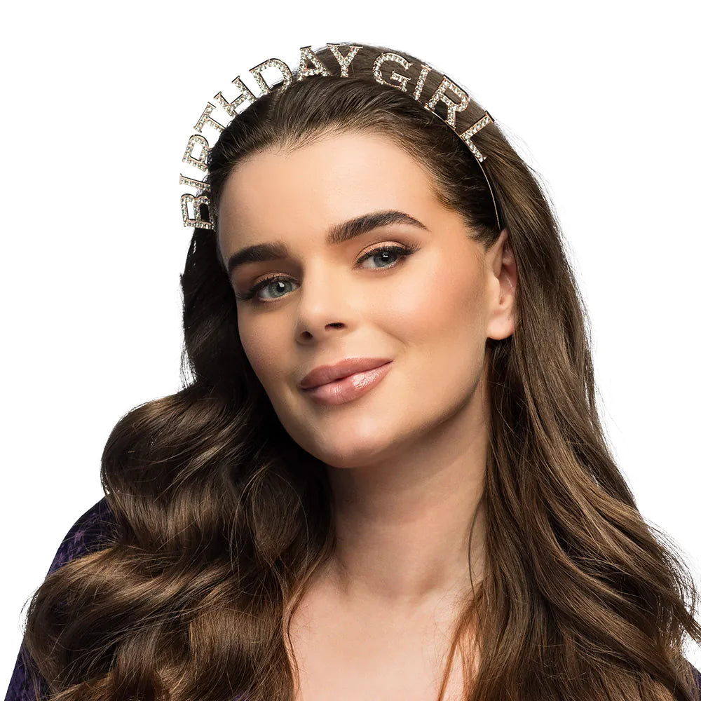 Afbeelding van Tiara Birthday Girl Strass