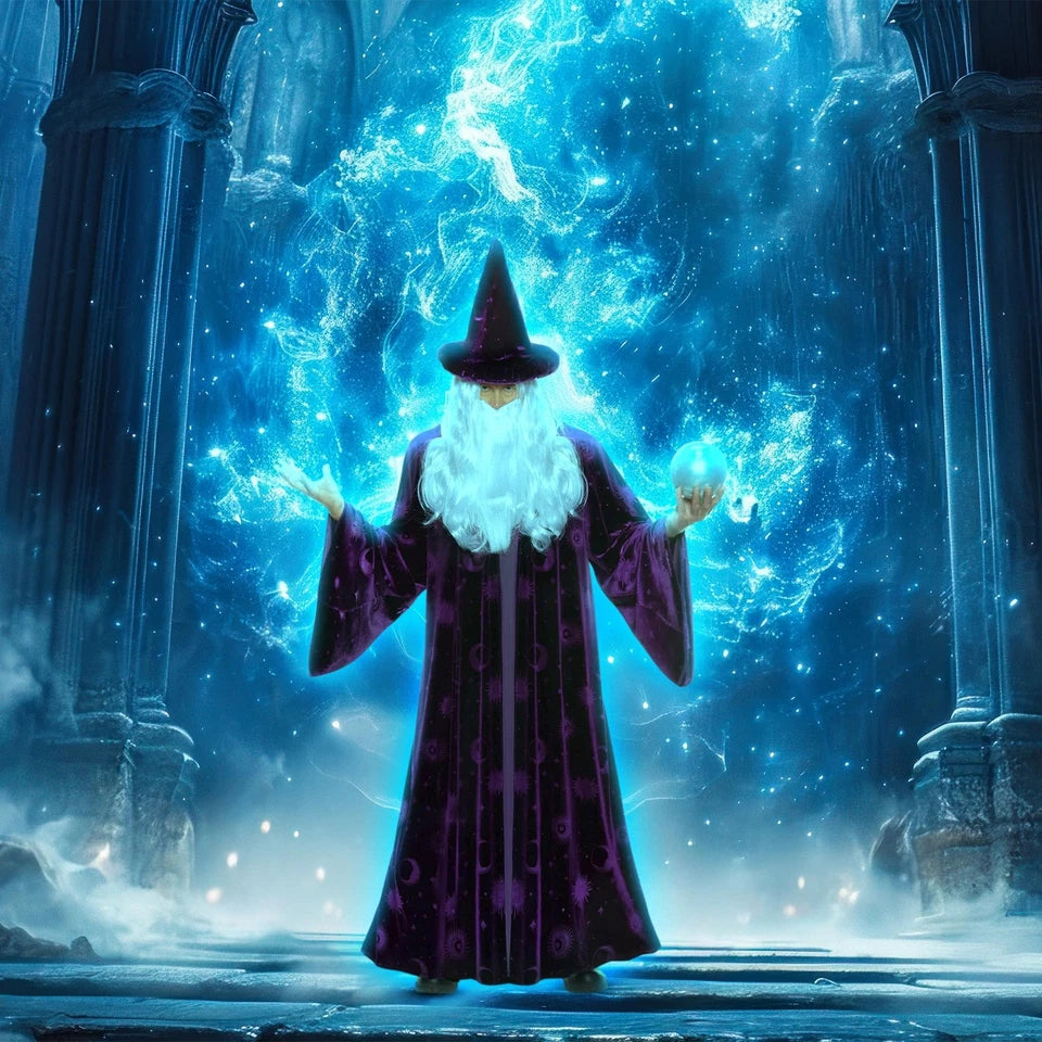 Afbeelding van Tovenaar Midnight Mystic one size