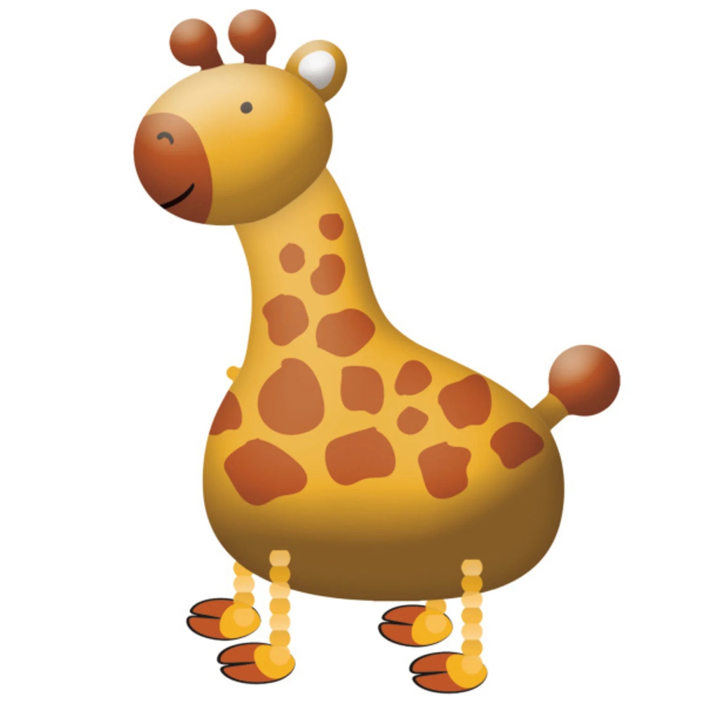 Afbeelding van Walker Ballon Giraffe met helium