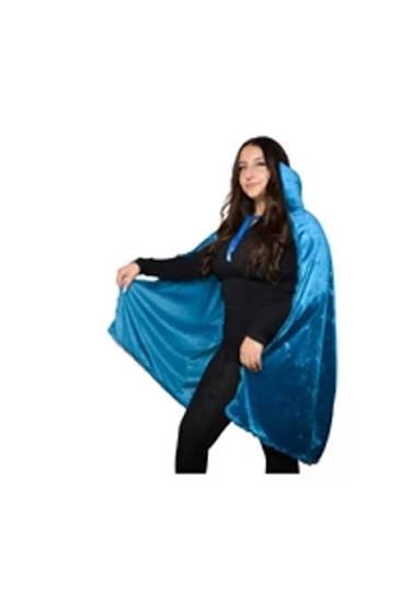 Afbeelding van Witch Wizard cape Blauw DLX