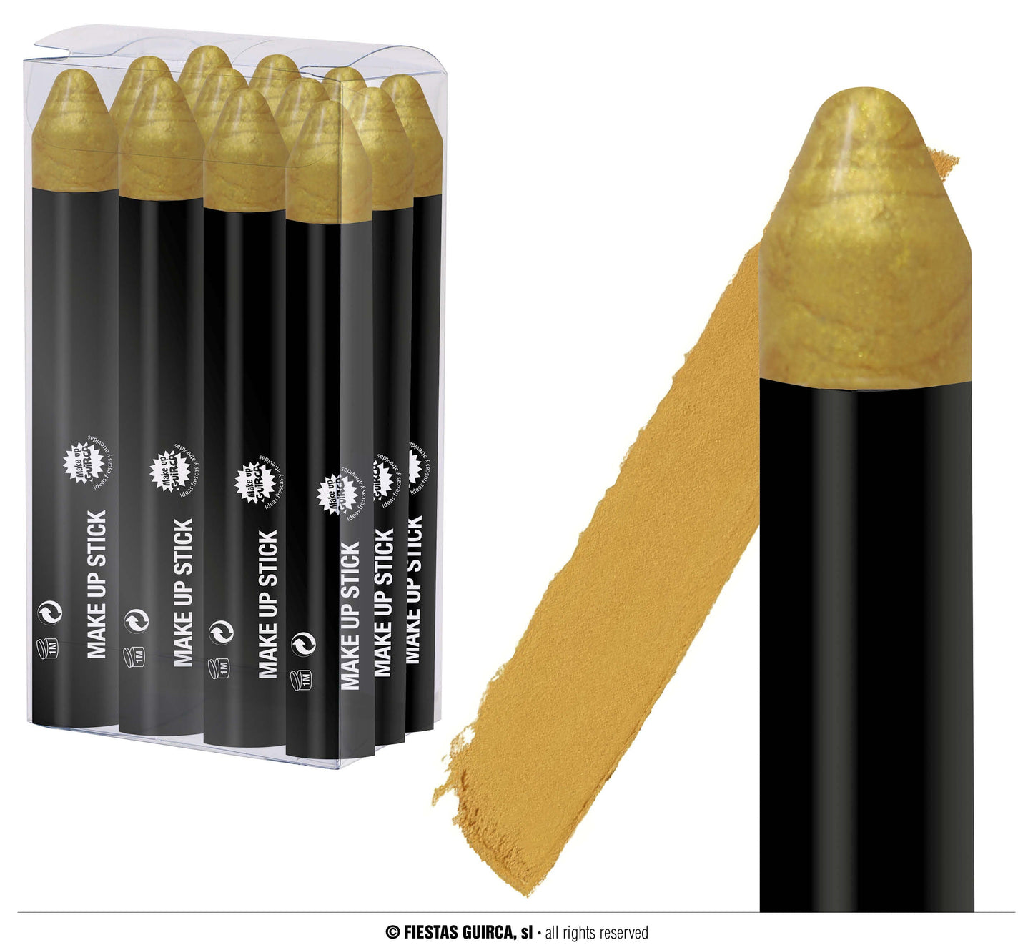 Afbeelding van Make up stick goud