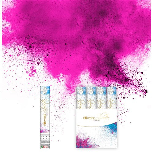Afbeelding van Holi powder shooter gender reveal roze (30cm)