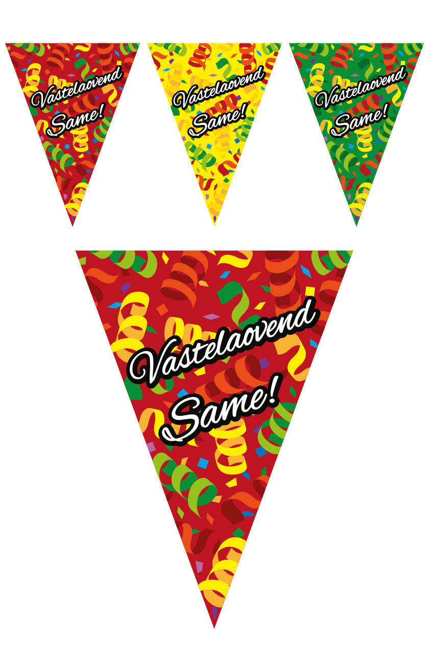 Afbeelding van Vlaggenlijn 10 M Vastelaovend Same