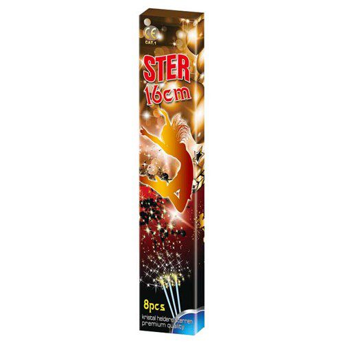 Afbeelding van Sterretjes (16cm, 8st) (Categorie 1)