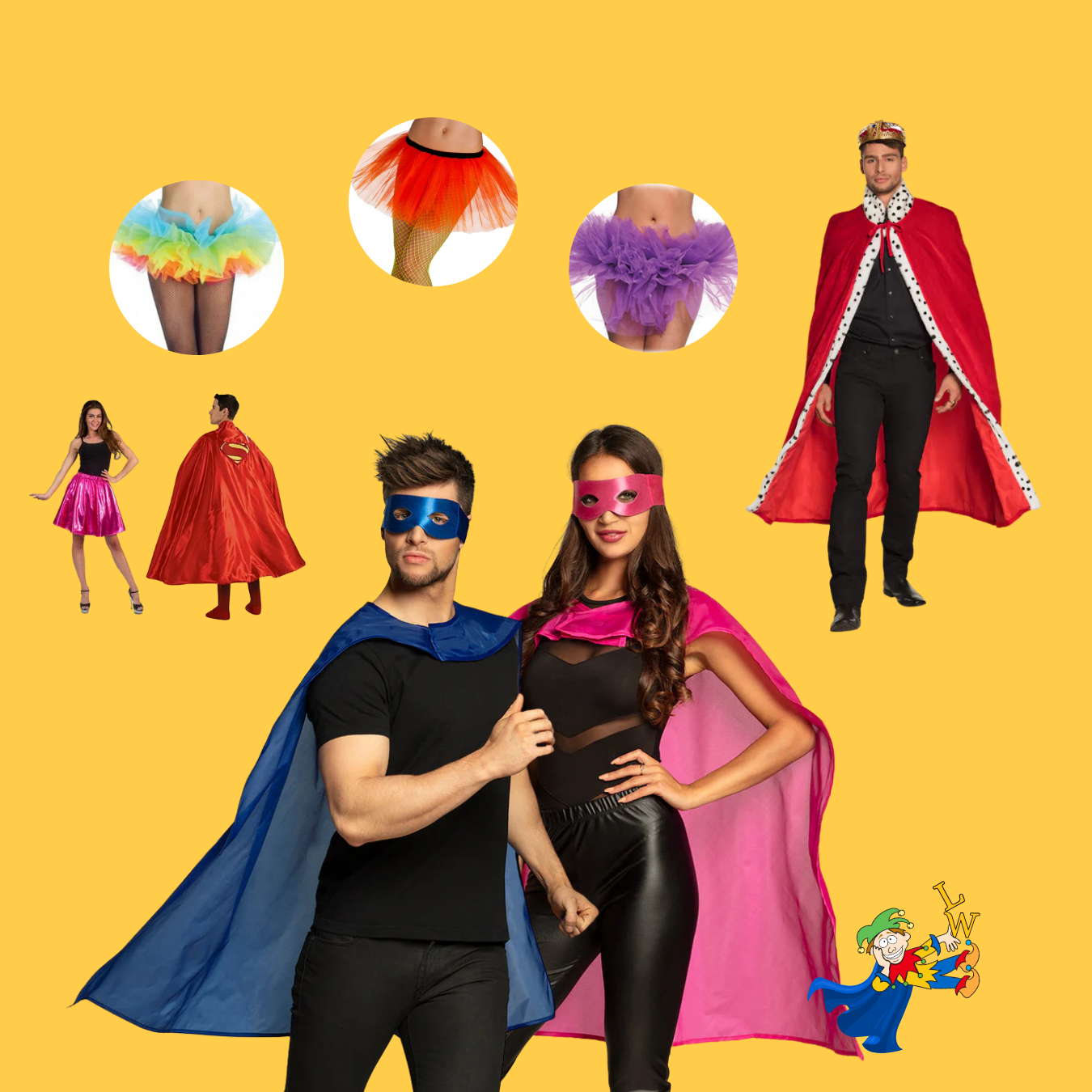 Capes en tutu's