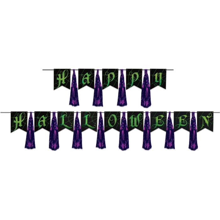 Afbeelding van Slinger Happy Halloween dlx