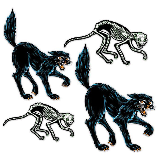 Afbeelding van Halloween Cut Outs4st.