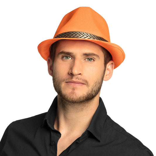 Afbeelding van Hoed Funky neonoranje