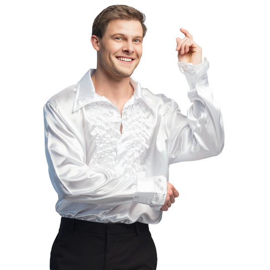 Afbeelding van Party shirt wit (M)