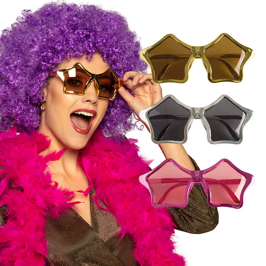 Afbeelding van Partybril Ster 3 kleuren
