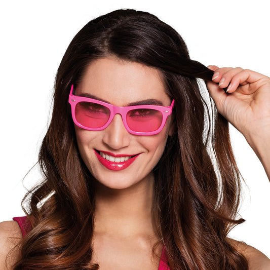 Afbeelding van Partybril Dance neonroze