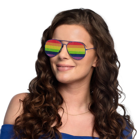 Afbeelding van Partybril Rainbow Rock