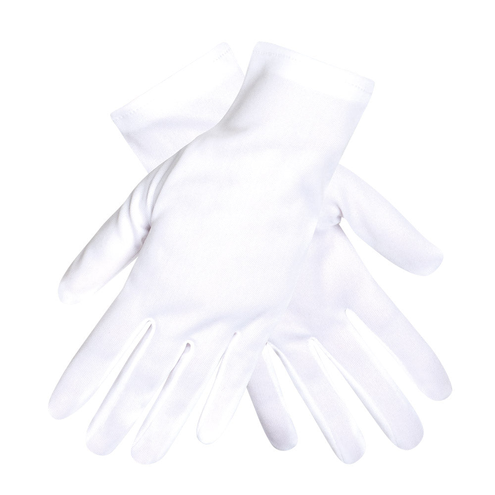 Afbeelding van Pr. Handschoenen pols Basic wit