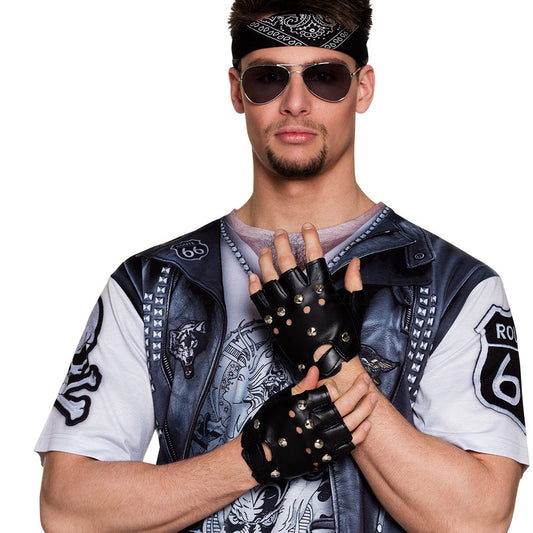 Afbeelding van Pr. Handschoenen pols Biker