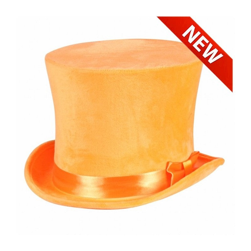 Afbeelding van Hoge Hoed Neon Oranje mt 60
