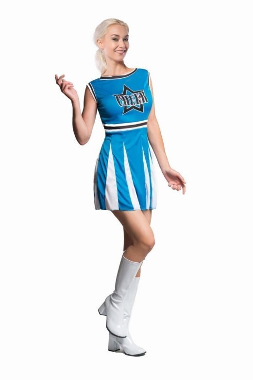 Afbeelding van Cheerleader blauw "M"