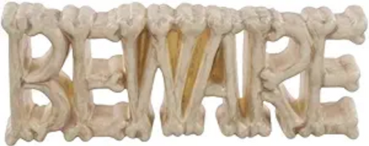 Afbeelding van Bone sign "beware" se