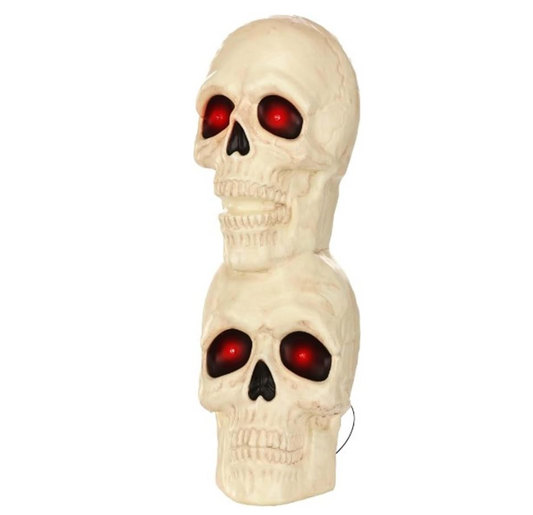 Afbeelding van Double stack skulls w light