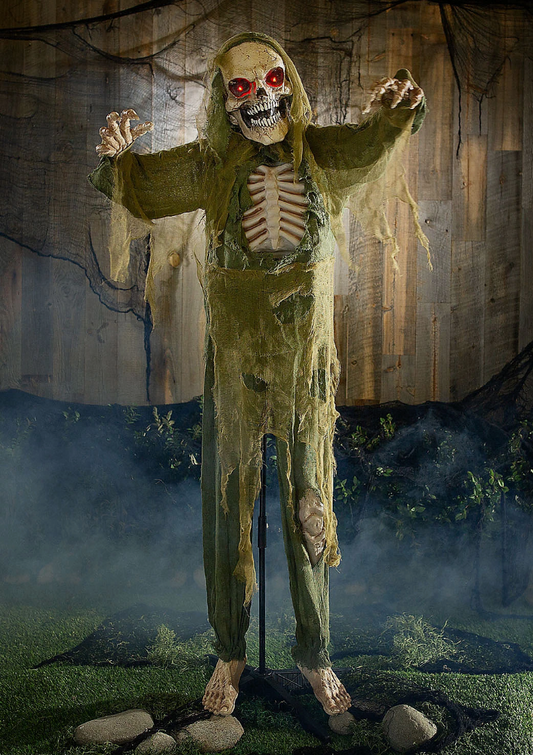 Afbeelding van Animatronic Standing reaper groen