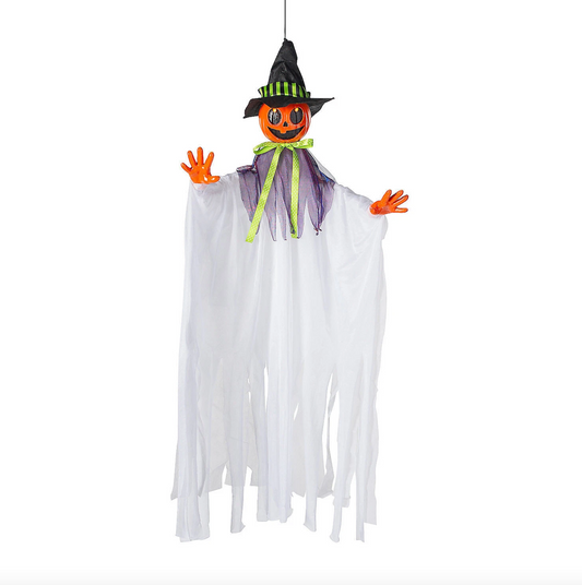 Afbeelding van Animatronic hanging scarecrow