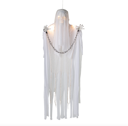 Afbeelding van Animatronic hanging reaper skull wht lightsound