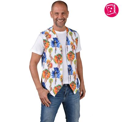 Afbeelding van Vest Tropical Carnaval XLXXL