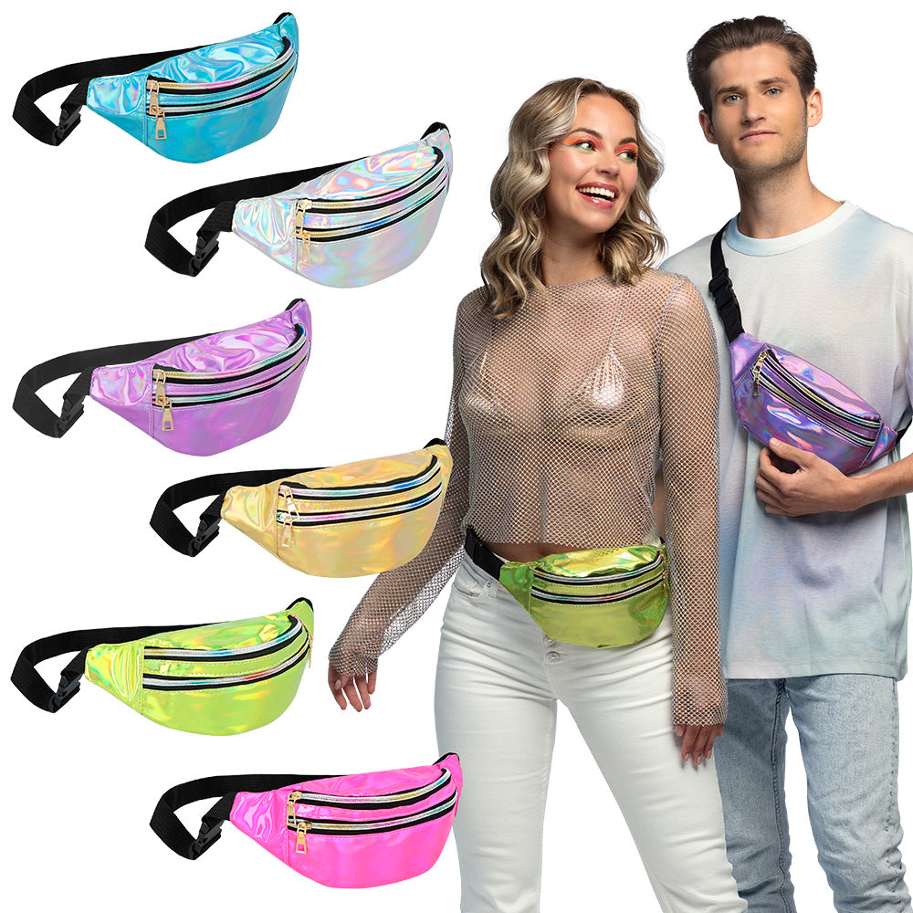 Afbeelding van Heuptasje Holo 6 kleuren