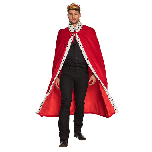 Afbeelding van Koningsmantel rood (140 cm)