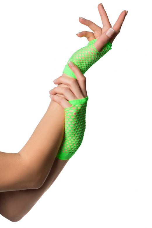 Afbeelding van Net Gloves Neon Groen