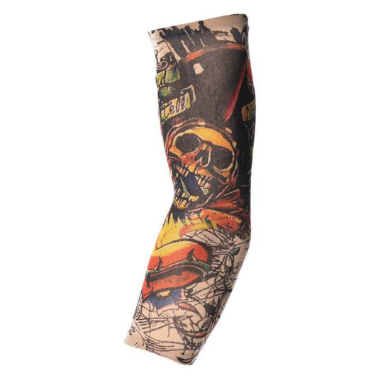 Afbeelding van Tattoo Sleeves Skulls Multi color