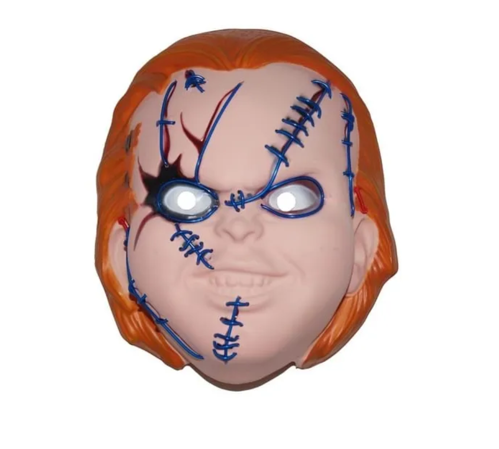 Afbeelding van Chucky masker LED