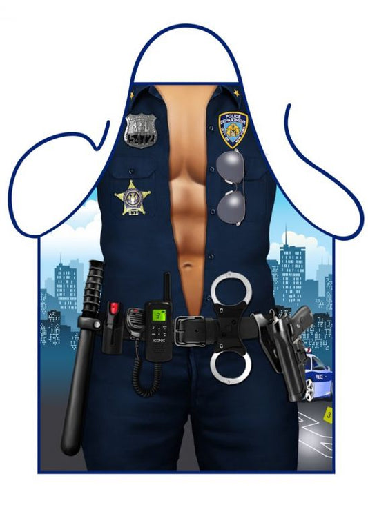 Afbeelding van Schort Police Man